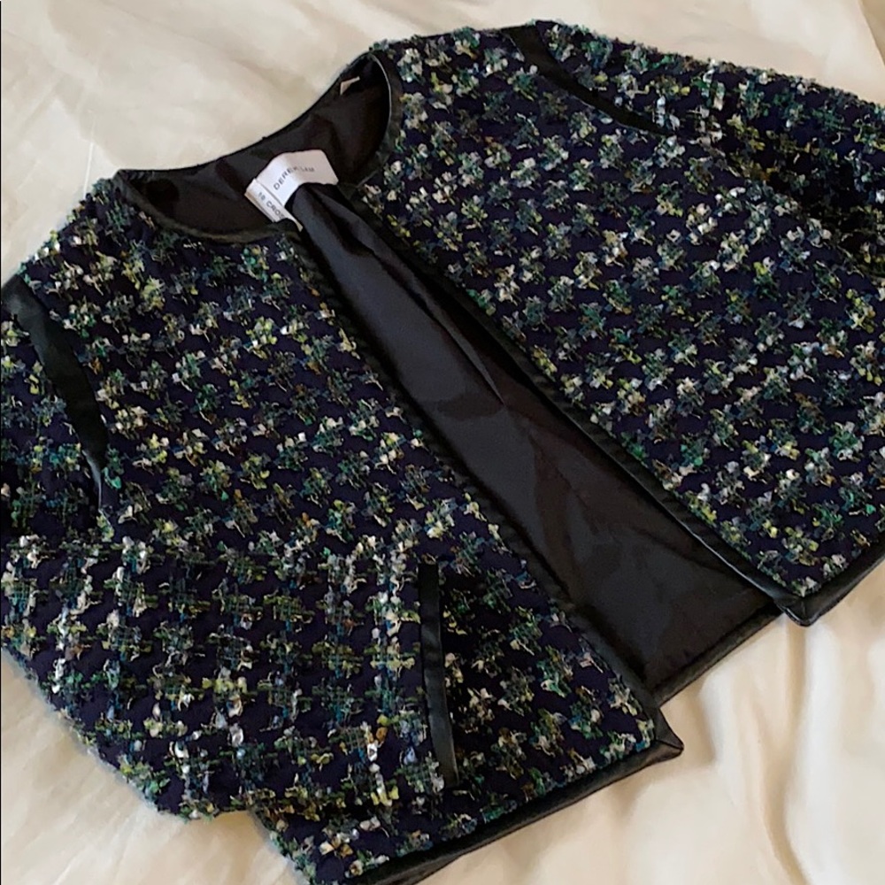 Derek Lam 10 Crosby cropped tweed jacket